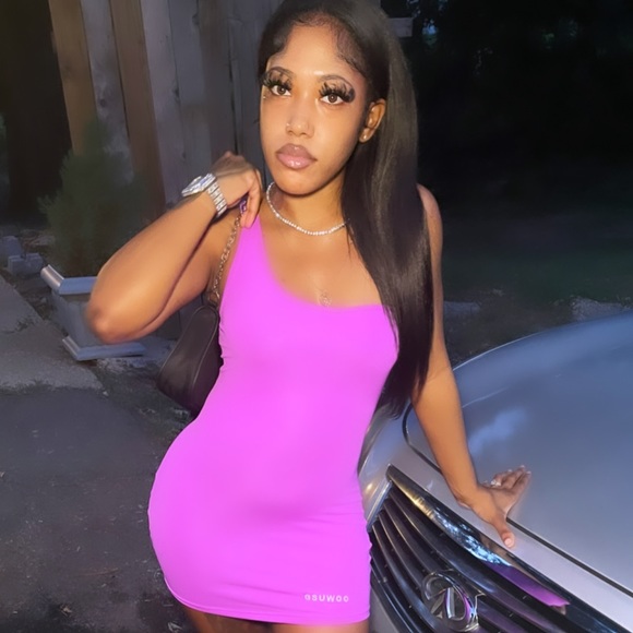 Purple Gsuwoo dress - Picture 1 of 4